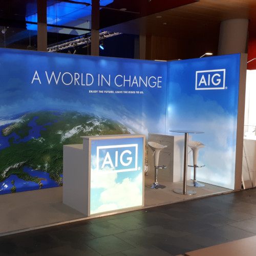 Messestand AIG Europe Limited – GVNW München 2018
