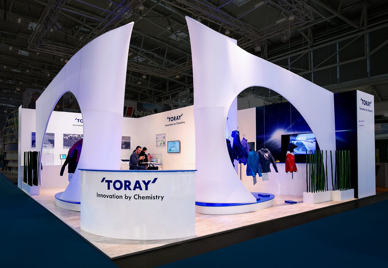 Messestand Toray – ISPO München 2014