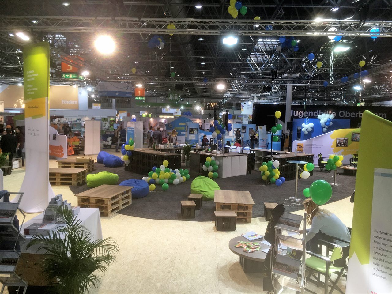 Messestand Jugend für Europa – DJHT Düsseldorf 2017