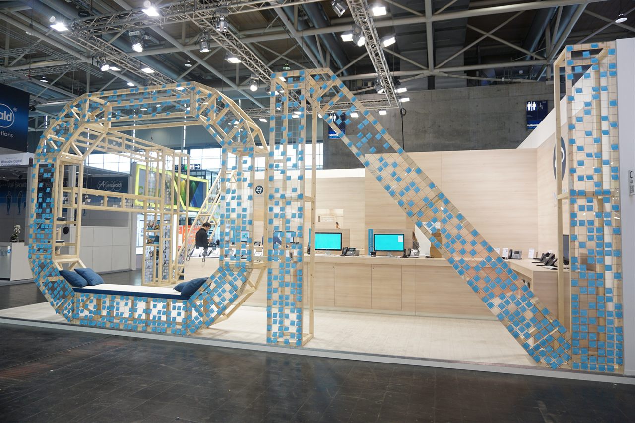 Messestand NFON – CeBIT Hannover 2016