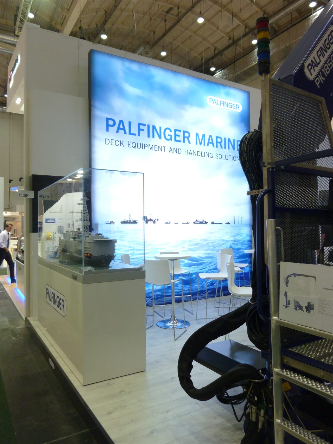 Messestand Palfinger – SMM Hamburg 2016